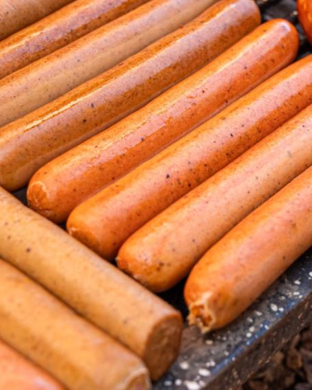 Salchicha Regenwurst estilo alemana